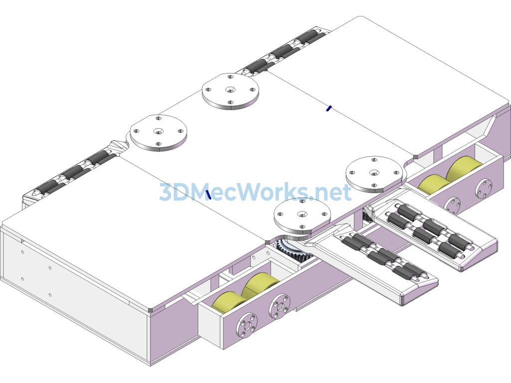 Three-Dimensional Warehouse Clamp Carriage - SolidWorks - Free Download Three-Dimensional Warehouse Clamp Carriage - Image 4