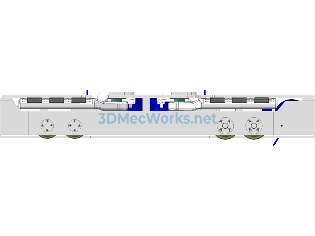 Three-Dimensional Warehouse Clamp Carriage - SolidWorks - Free Download Three-Dimensional Warehouse Clamp Carriage - Image 5