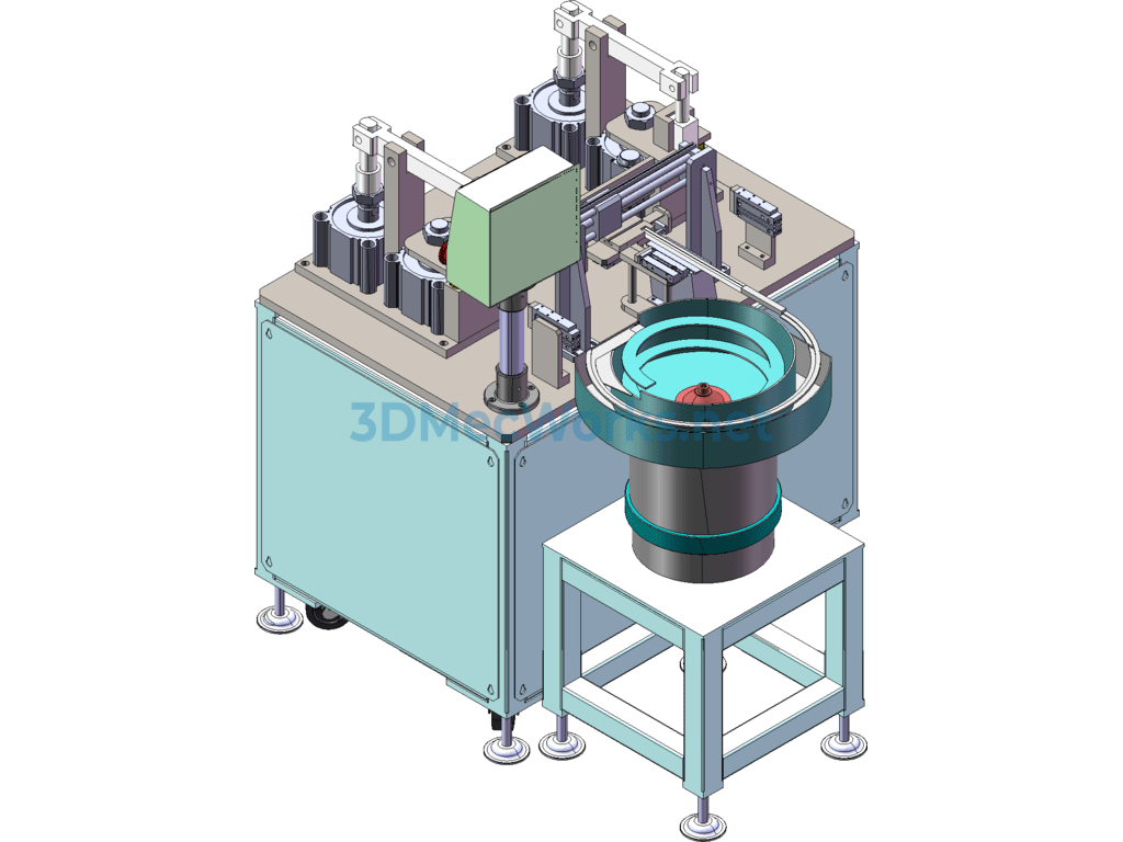 Automatic Small Mandrel Bending Machine (mass Production) - SolidWorks - Free Download Automatic Small Mandrel Bending Machine (mass Production) - Image 4