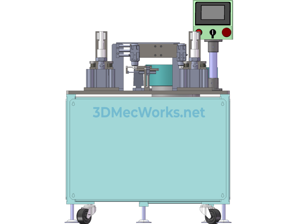 Automatic Small Mandrel Bending Machine (mass Production) - SolidWorks - Free Download Automatic Small Mandrel Bending Machine (mass Production) - Image 5