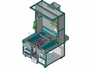 3D Model Of Car Sunroof Primer Station + BOM + Design Specification - SolidWorks - Free Download