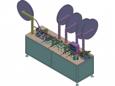 3.5 JACK Automatic Assembly Machine - SolidWorks - Free Download