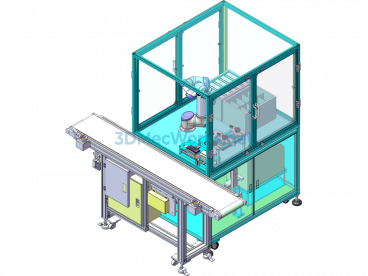Automatic Assembly Loading And Unloading Machine - SolidWorks - Free Download