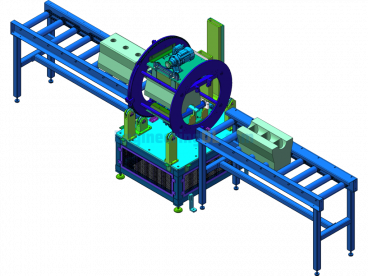 180 Degree Flipping Machine - SolidWorks - Free Download