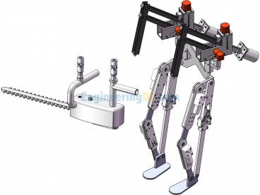3D Model + Engineering Drawings + Manufacturing Drawings For Hedge Trimming And Weeding Robot - SolidWorks - Free Download