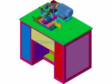 Old Precision Lathe Machine - SolidWorks - Free Download