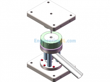 Y32-100T Hydraulic Press - SolidWorks - Free Download