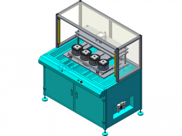 BMC Encapsulation Stator Cleaning Machine - SolidWorks - Free Download