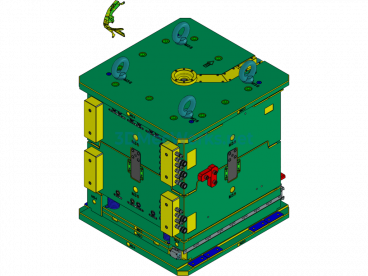 The Mold For Mass-Produced Automotive Light Components - UG(NX) - Free Download