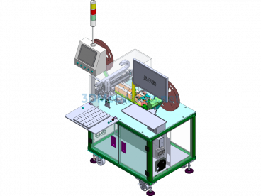 Terminal Vision Inspection And Packaging Machine With BOM + Engineering Drawings - SolidWorks - Free Download