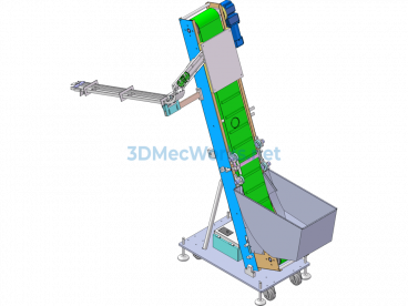 Automatic Cap-Lifting And Capping Machine - SolidWorks - Free Download