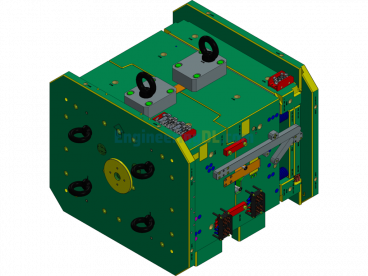 A Classic Car Headlight Accessory Mold - UG(NX) - Free Download