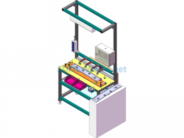 Skylight Assembly Line - OFFLINE (Cross Beam Pre-Assembly Station) - SolidWorks - Free Download