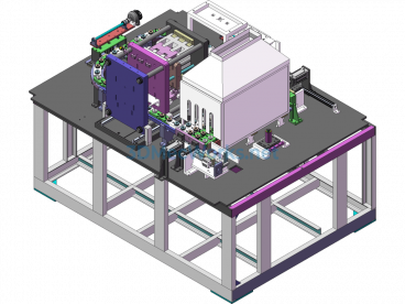 Fully Automatic 1-To-4 Bottle Blowing Machine - SolidWorks - Free Download