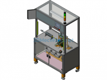 SX5F Inward-Opening Handle Assembly Equipment - SolidWorks - Free Download