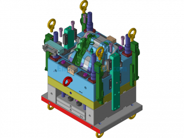 A Classic Hot Nozzle Mold For Automotive Accessories - UG(NX) - Free Download