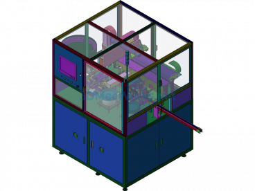 Optocoupler Automatic Assembly Line Equipment - SolidWorks - Free Download
