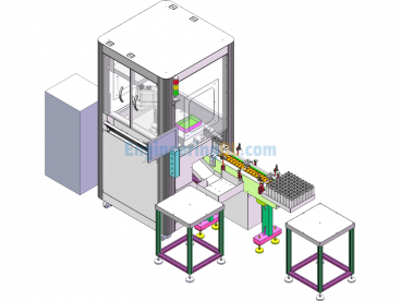 A Device For Laser Printing Plastic QR Codes - SolidWorks - Free Download