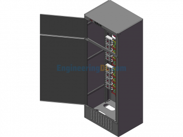 630A Power Cabinet Side Mount - SolidWorks - Free Download