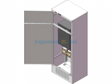 Variable Frequency Drive Star-Delta Starter Cabinet - SolidWorks - Free Download