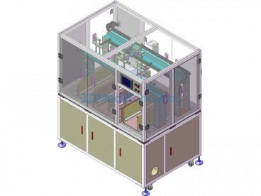 An Automatic Scanning Device - SolidWorks - Free Download