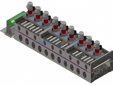 1200mm Stone Slab Grinding And Polishing Machine - SolidWorks - Free Download