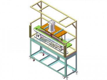 Automotive Sealing Strip Punching Machine - SolidWorks - Free Download