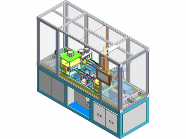 2ZY Front Door Outer Water Deflector Semi-Automatic Punching Machine - SolidWorks - Free Download