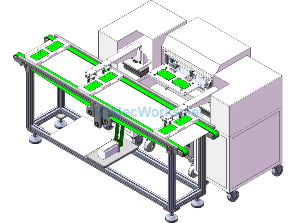 Radar Mainboard Testing Equipment - SolidWorks - Free Download Radar Mainboard Testing Equipment