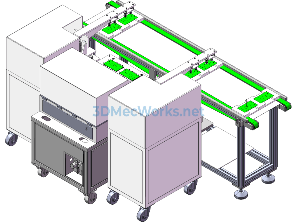 Radar Mainboard Testing Equipment - SolidWorks - Free Download Radar Mainboard Testing Equipment - Image 3