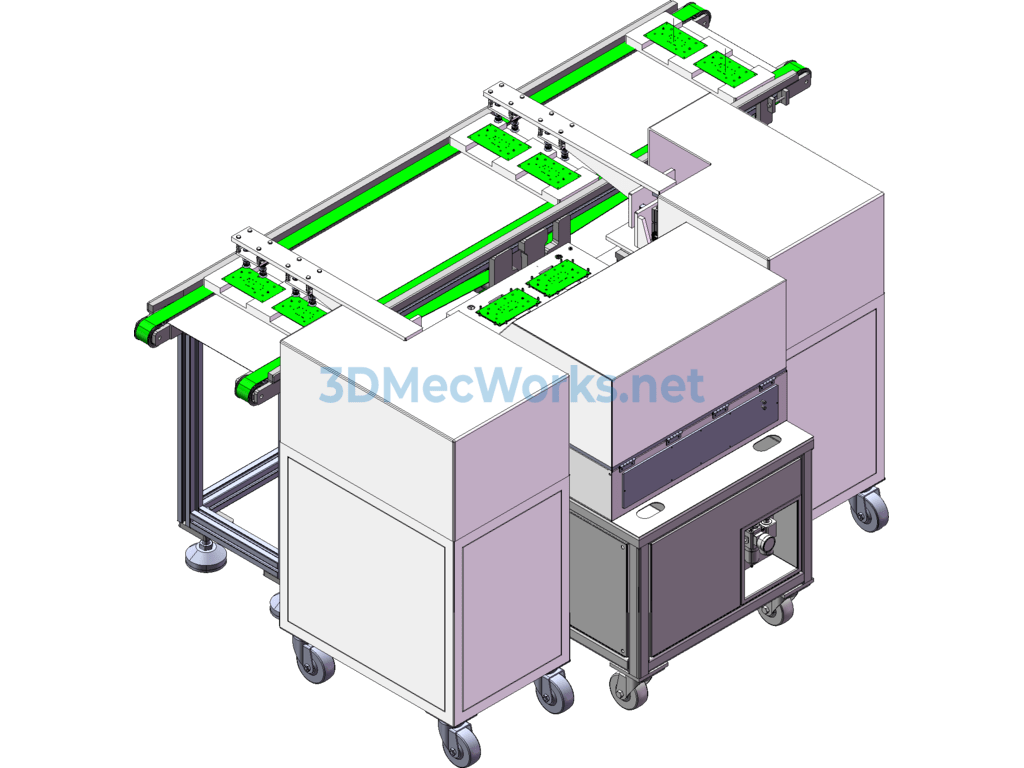 Radar Mainboard Testing Equipment - SolidWorks - Free Download Radar Mainboard Testing Equipment - Image 4