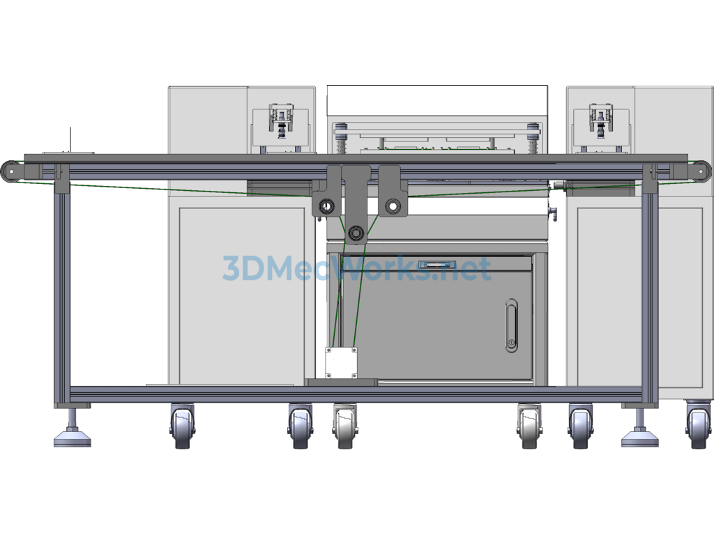 Radar Mainboard Testing Equipment - SolidWorks - Free Download Radar Mainboard Testing Equipment - Image 5