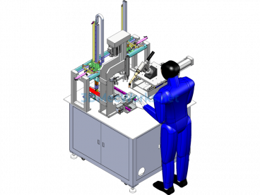 Fully Automated Welding Robot - SolidWorks - Free Download