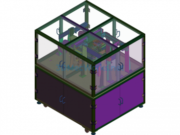 ELEQ Non-Standard Automated Assembly Equipment - SolidWorks - Free Download