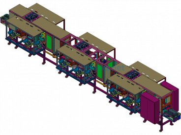 Non-Standard Automated Assembly Line Equipment Final Assembly - SolidWorks - Free Download