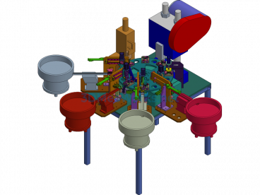 Divider Turntable Non-Standard Automation Assembly Equipment - SolidWorks - Free Download