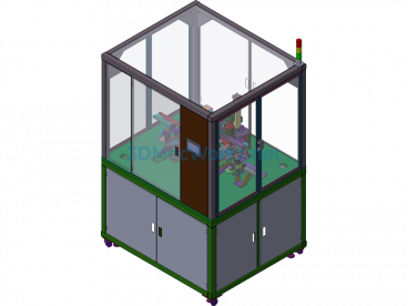 EQSS Non-Standard Automated Assembly Equipment - SolidWorks - Free Download