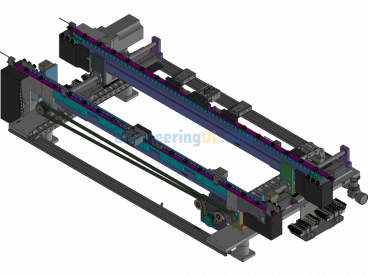 Width-Adjustable Double-Speed Chain Conveyor Line - Exported - Free Download