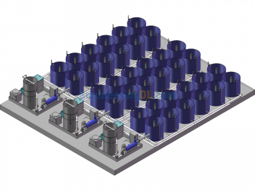 20t Aquaculture System - SolidWorks - Free Download