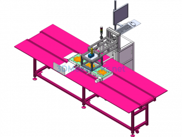 Toner Cartridge CCD Inspection Machine - SolidWorks - Free Download