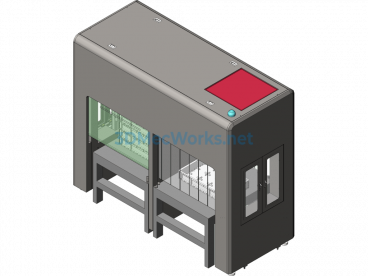 Air Shower + RF (Used For Both Entry And Exit) - SolidWorks - Free Download