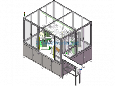 Automatic Loading And Unloading For Fan Assembly - SolidWorks - Free Download