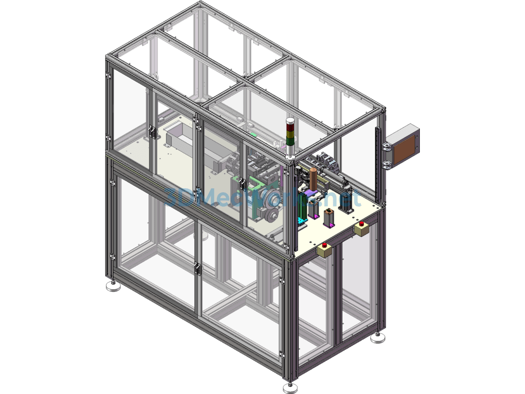 Fully Automatic Labeling Inspection - SolidWorks - Free Download Fully Automatic Labeling Inspection
