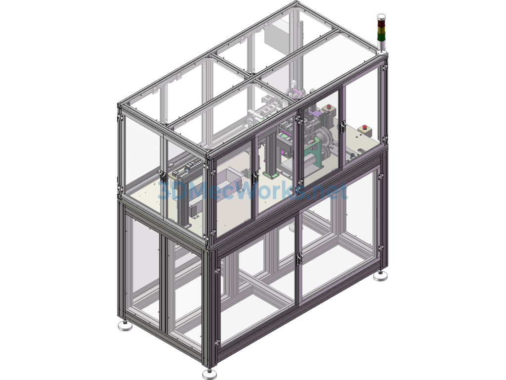 Fully Automatic Labeling Inspection - SolidWorks - Free Download Fully Automatic Labeling Inspection - Image 2