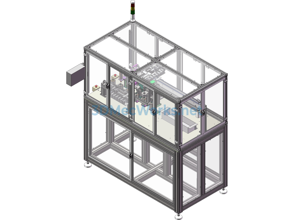 Fully Automatic Labeling Inspection - SolidWorks - Free Download Fully Automatic Labeling Inspection - Image 3