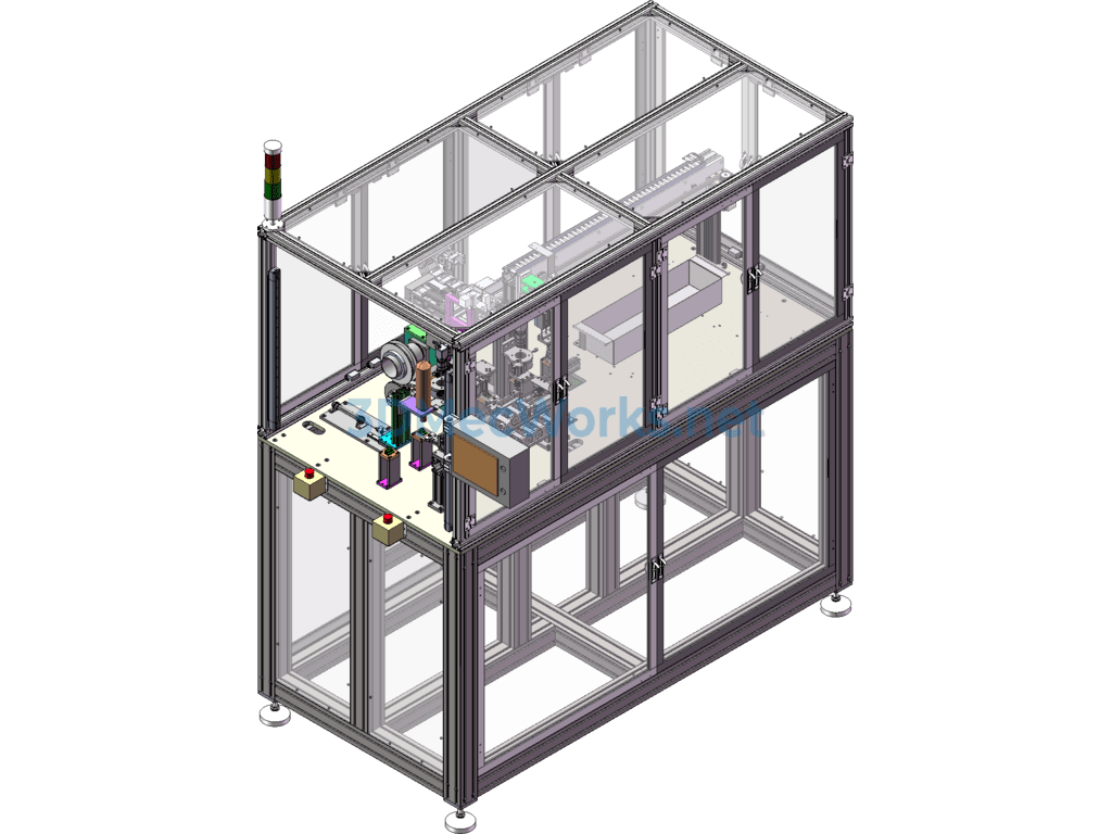 Fully Automatic Labeling Inspection - SolidWorks - Free Download Fully Automatic Labeling Inspection - Image 4