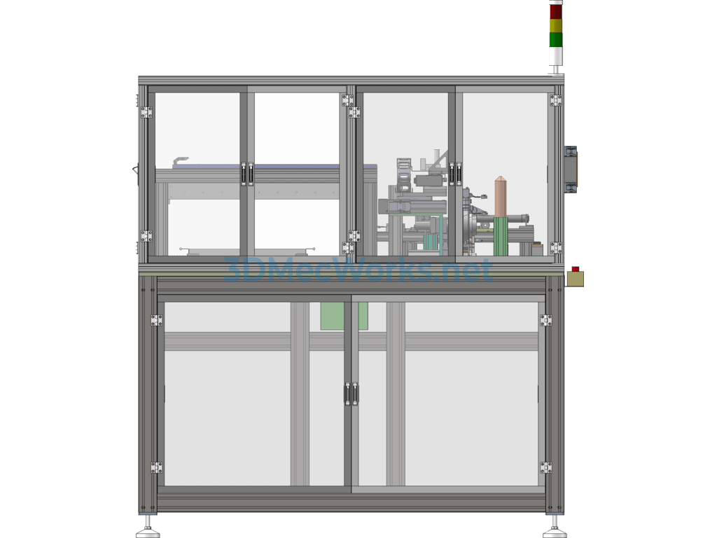Fully Automatic Labeling Inspection - SolidWorks - Free Download Fully Automatic Labeling Inspection - Image 5