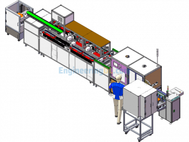 Automated Assembly Inspection Line - SolidWorks - Free Download