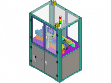 High-Temperature Adhesive Tape Production Line - SolidWorks - Free Download