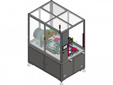 Circular Automatic Attachment - SolidWorks - Free Download